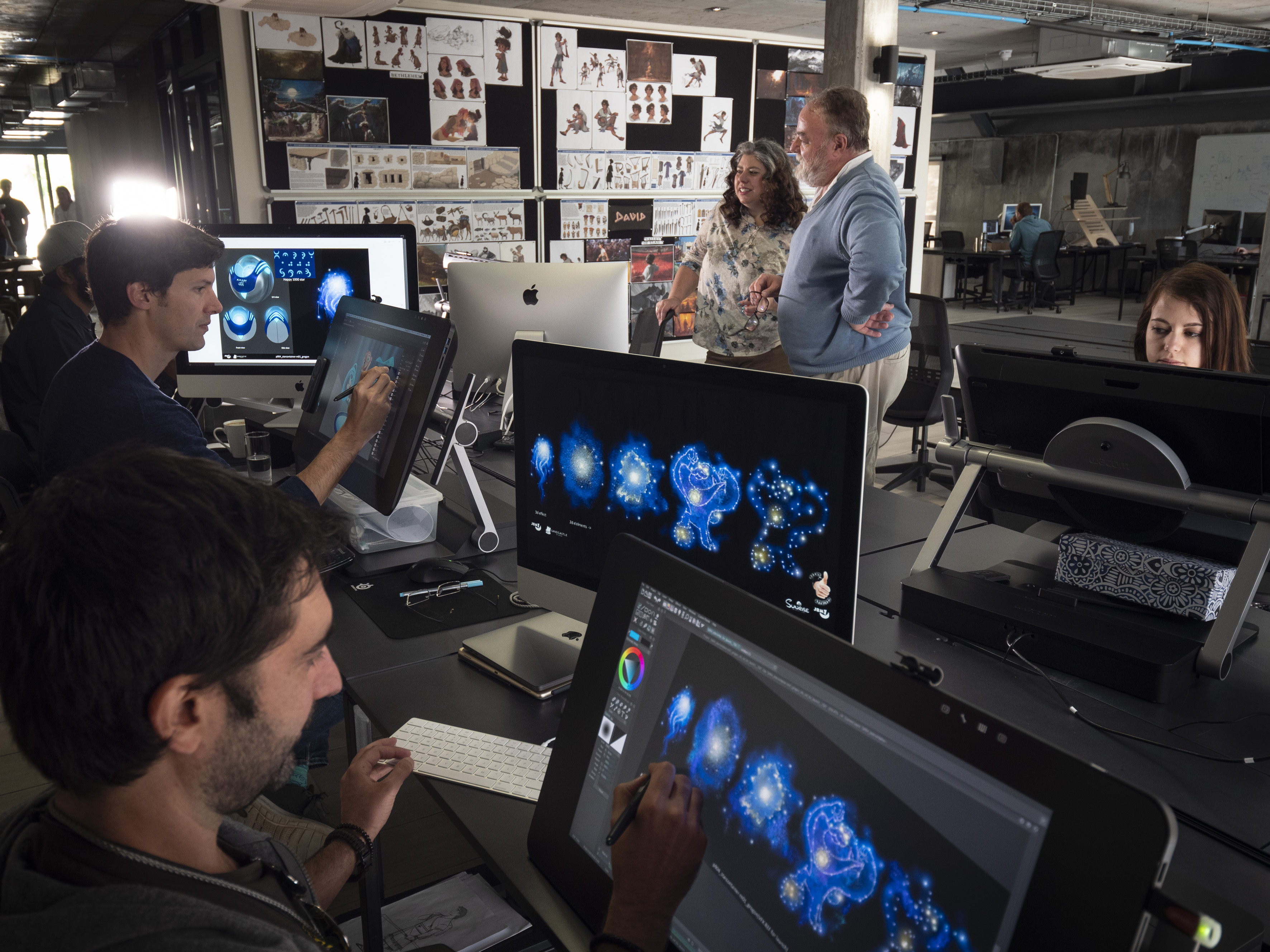 Inside Sunrise Animation Studios