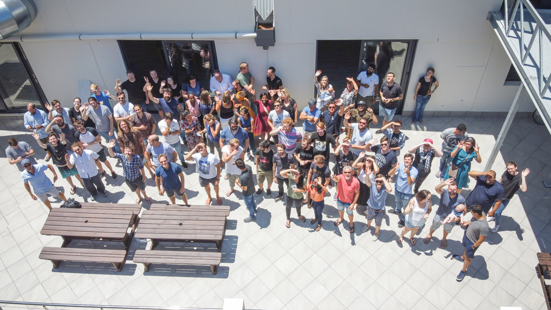 The Sunrise team at our Cape Town studio